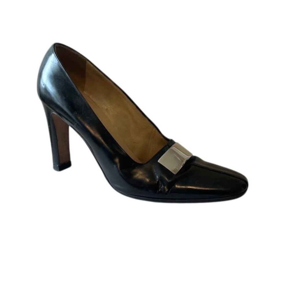 Gucci Tom Ford Era Square Toe Pumps 37.5